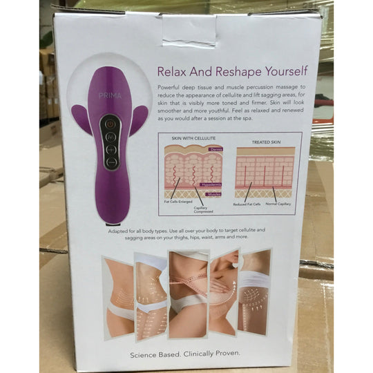 Spa Sciences Prima Massager, Body Contouring & Cellulite, Multipurpose, Handheld